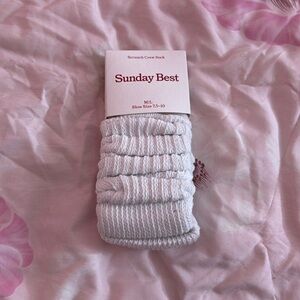 Aritzia scrunch socks